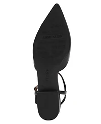 Anne Klein Women's Emily T-Strap Slingback Flats