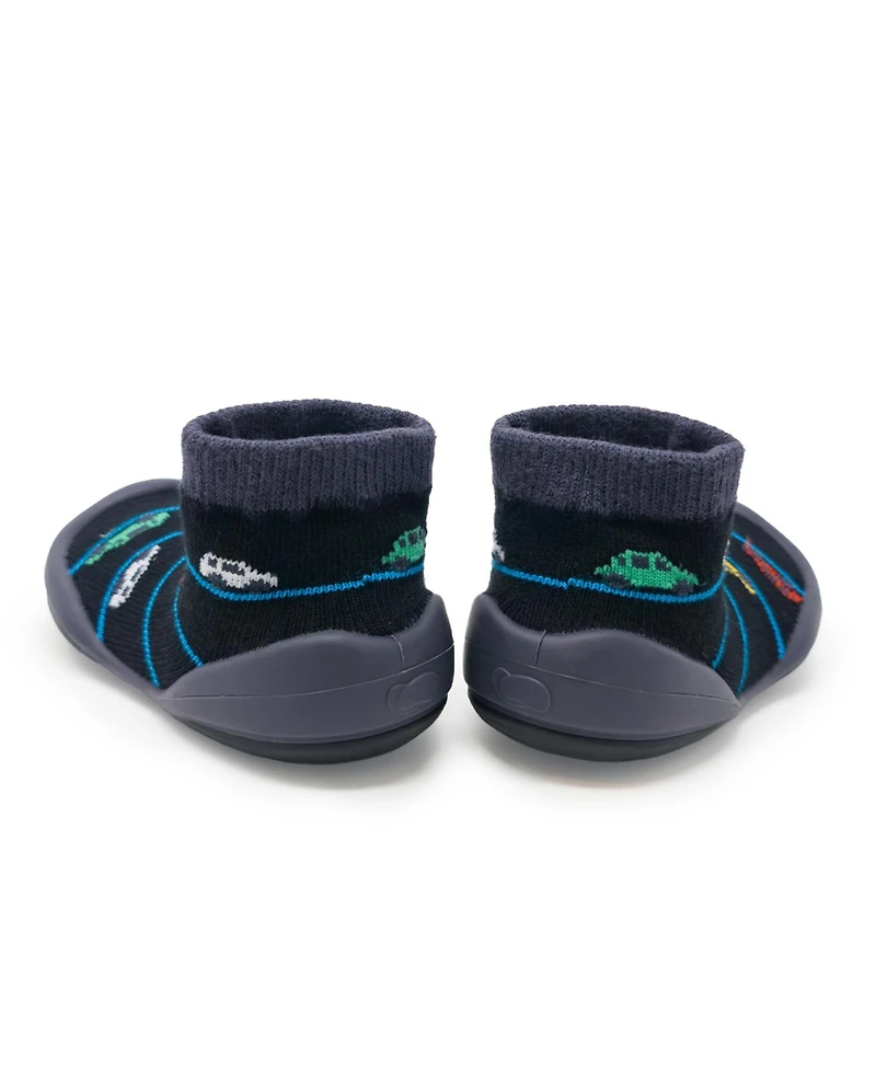 Komuello Baby Boys First Walk Sock Shoes Broom