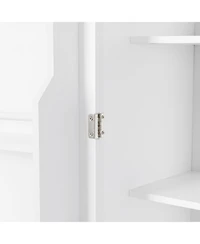 Casainc Bathroom Storage Cabinet with Doors and Drawer, Multiple Storage Spaces, Adjustable Shelf