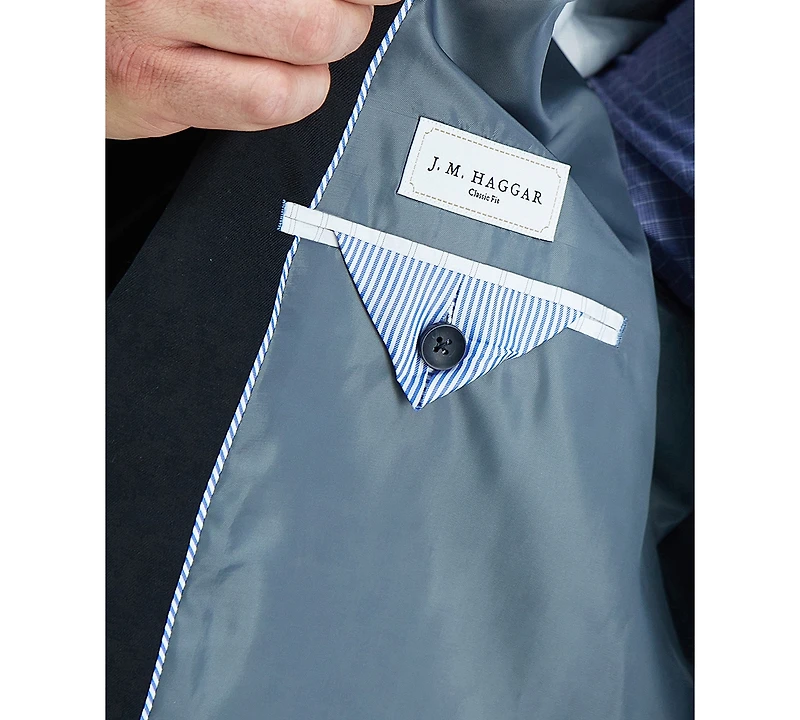 Haggar Men's Big and Tall Classic Suit Separates Jacket