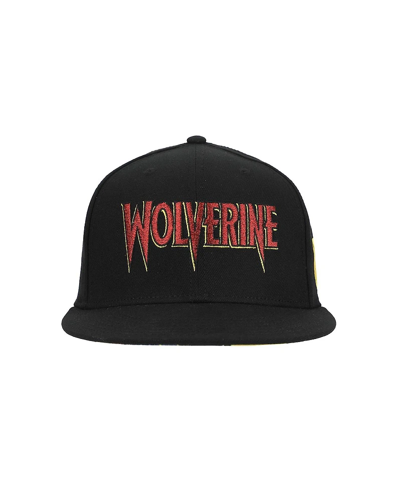 Marvel Wolverine Embroidered Slashed Title Baseball Hat (58cm)