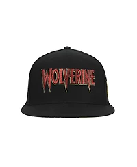 Marvel Wolverine Embroidered Slashed Title Baseball Hat (58cm)