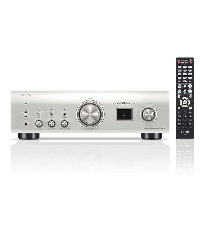 Denon Pma-1700NE 140W Integrated Amplifier with Dcd-1700NE Cd/Sacd Player with Advanced AL32 Processing Plus