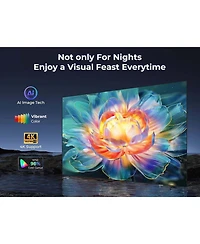 Elephas Smart 4K Projector with 5G Wifi and Bluetooth, Netflix/Amazn Prime Video Certified, Dolby Audio, 800ANSI Outdoor Projector