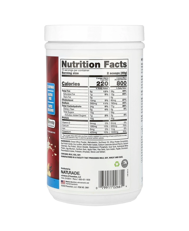 Naturade Weight Gain Vanilla