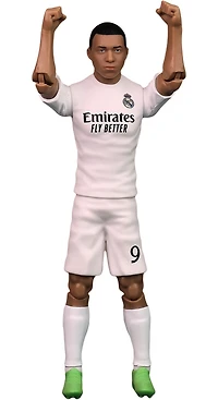 Banbo Toys Sockers Real Madrid Mbappe 8" Collectible Soccer Action Figure