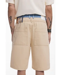 Desigual Men's Double-waist Bermuda shorts