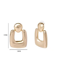 Bcbg Retro Rectangle Drop Earrings
