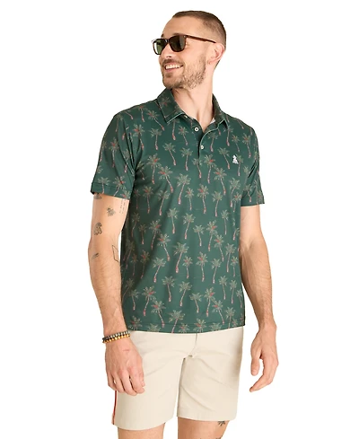 Chubbies Men's The Brushstroke Palm Range Polo Shirt