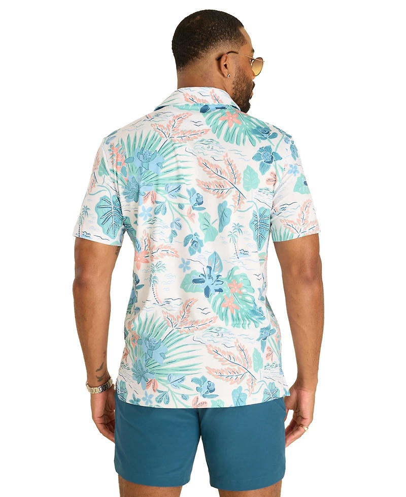 Chubbies Men's The Brush and Shrub Performance Polo Shirt
