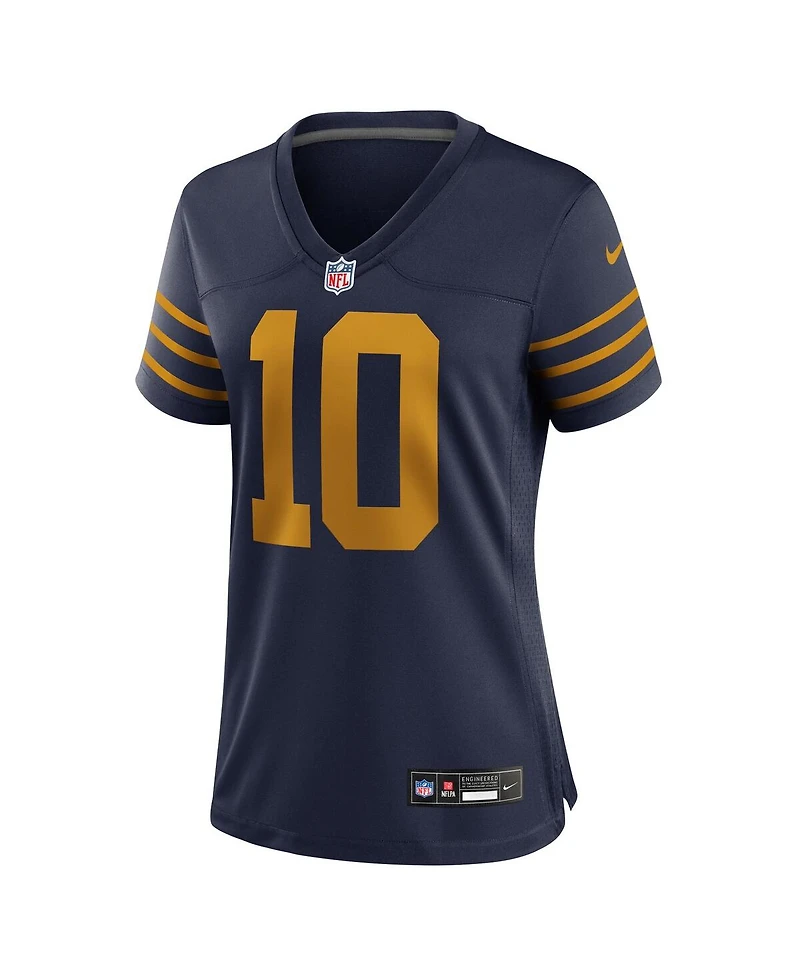 Nike Women's Jordan Love Navy Green Bay Packers The 1923 Classic Game Jersey
