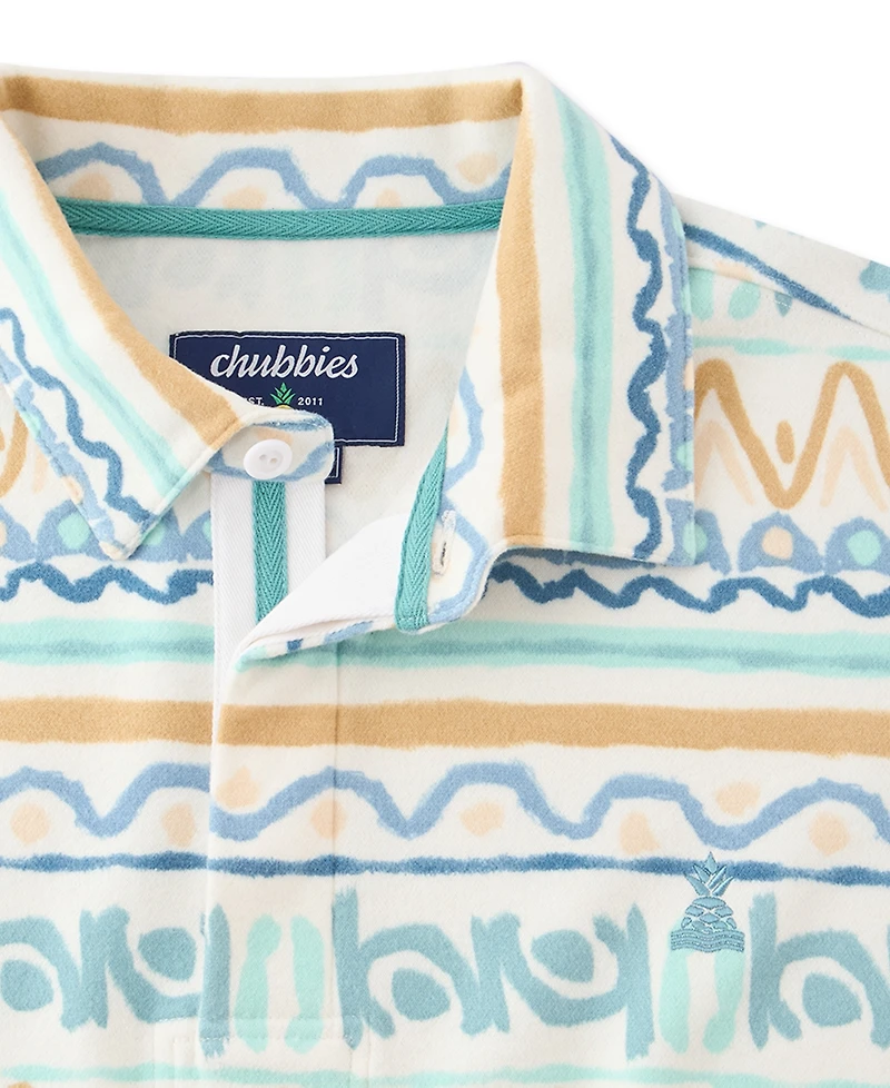 Chubbies Men's The Scribbler Cloud 10 Long-Sleeve Sweatshirt