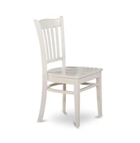 East West Furniture 3 Piece Dinette Set Contains 1 Drop Leaves Modern Dining Table and 2 Black Wooden Dining Chairs with Slatted Back
