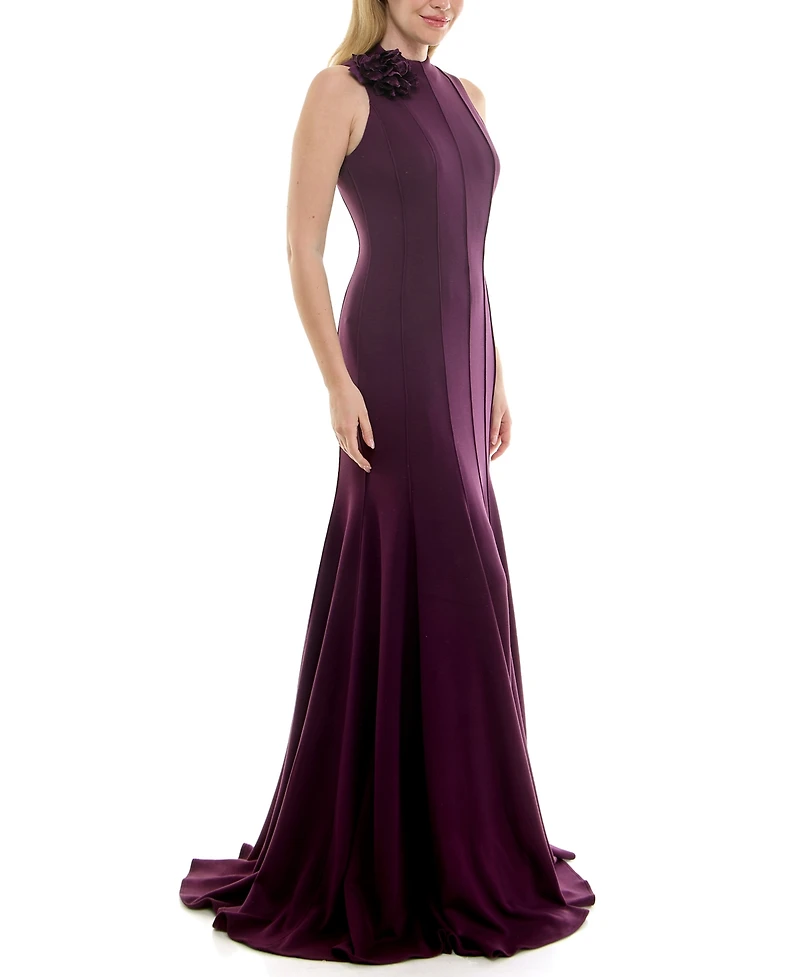 Taylor Women's Mock Neck Cocktail Dress