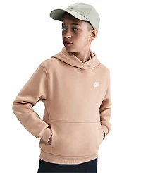Nike Sportswear Big Kids Club Fleece Pullover Hoodie