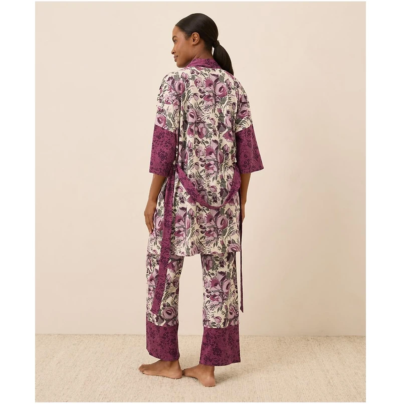 Pact Organic Cotton Staycation Short Robe