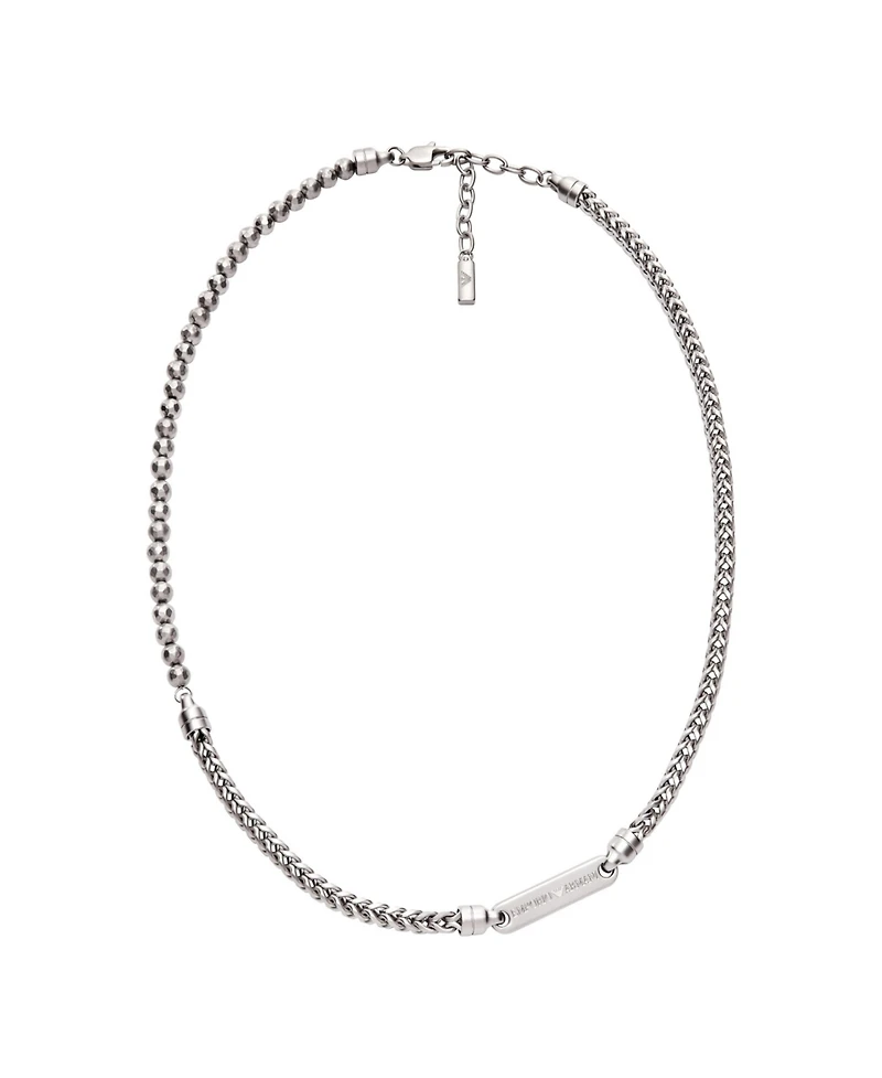 Emporio Armani Men's Stainless Steel Id Necklace