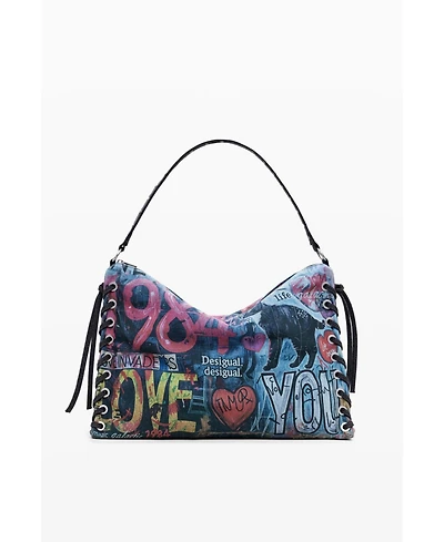 Desigual Women's Large graffiti bag