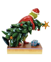 Jim Shore Grinch Carrying Stealing Tree Figurine