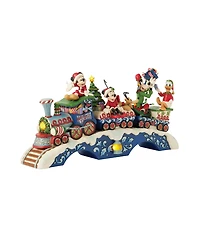 Jim Shore Mickey and Friends Train Figurine