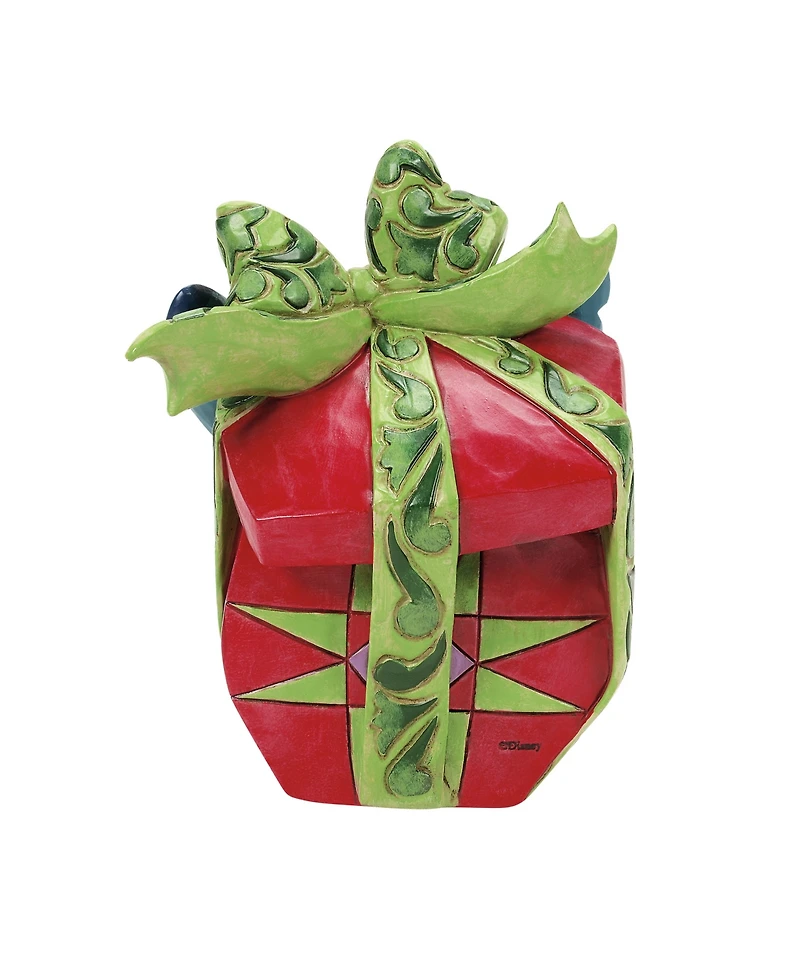 Jim Shore Stitch Tearing Present Figurine