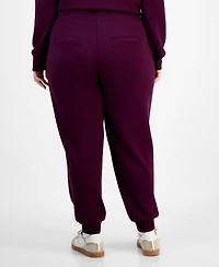 And Now This Trendy Plus Cozy Scuba Drawstring Jogger Pants, Macy's Exclusive