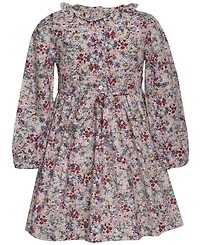 Bonnie Jean Little and Toddler Girls Ditsy Floral Smocked Dress