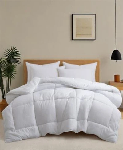 Unikome All Season Classic Grid Jacquard Down Alternative Comforters