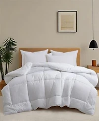Unikome All Season Classic Grid Jacquard Down Alternative Comforters