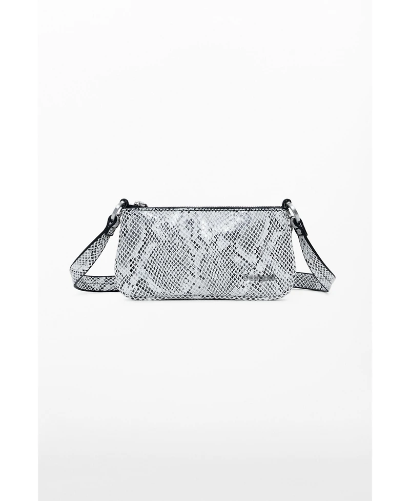 Desigual Women's Large 2-in-1 snake wallet