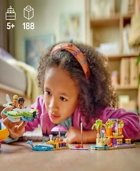 Lego Friends Creative Beach and Travel Suitcase Toy Building Set 42672, 188 Pieces