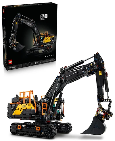 Lego Technic Volvo EC500 Hybrid Excavator 42215, 2359 Pieces