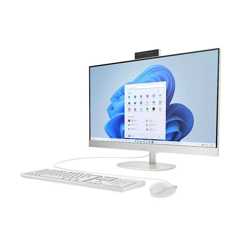 Hp 23.8" All-in-One Desktop Amd Athlon Silver 7120U 8GB Ram Amd Radeon Graphics 256GB ssd Storage