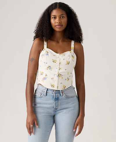 Levi's Women's Adore Sweetheart-Neck Bustier Top