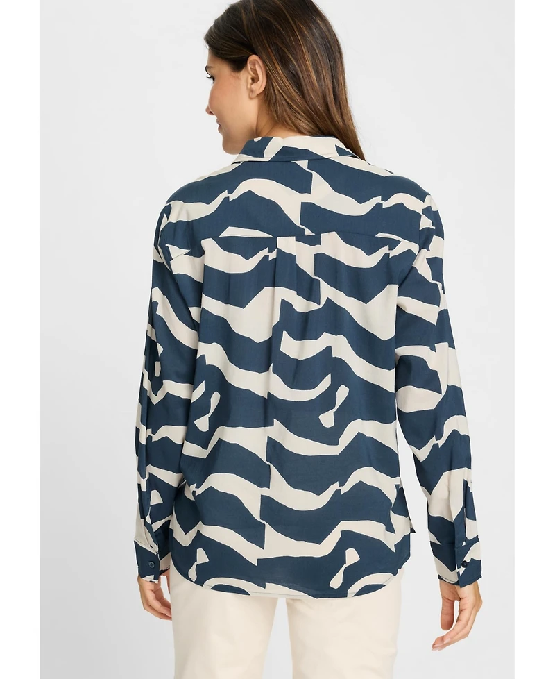 Olsen Modern Graphic Shirt
