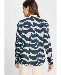 Olsen Modern Graphic Shirt