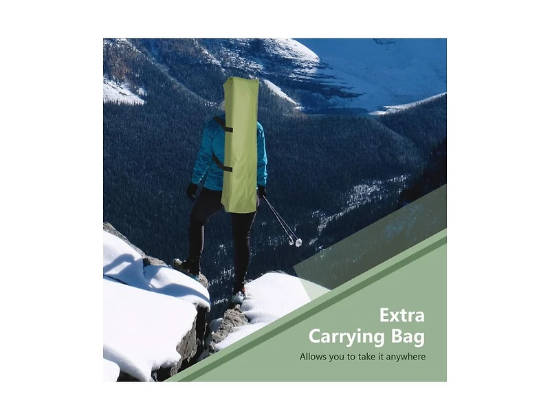 Akiudex 1-Person Camping Tent with Elevated Cot and Carrying Bag