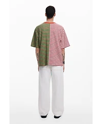 Desigual Men's Striped short-sleeve T-shirt