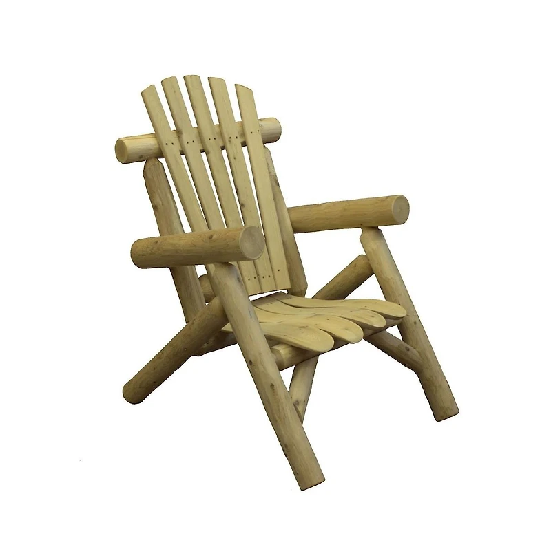 Contoured Comfort Cedar Log Lounge Chair