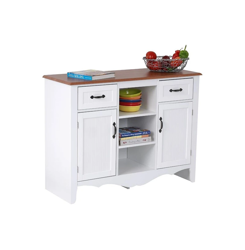 American Furniture Classics Countryside Buffet with Two Drawers and Two Doors