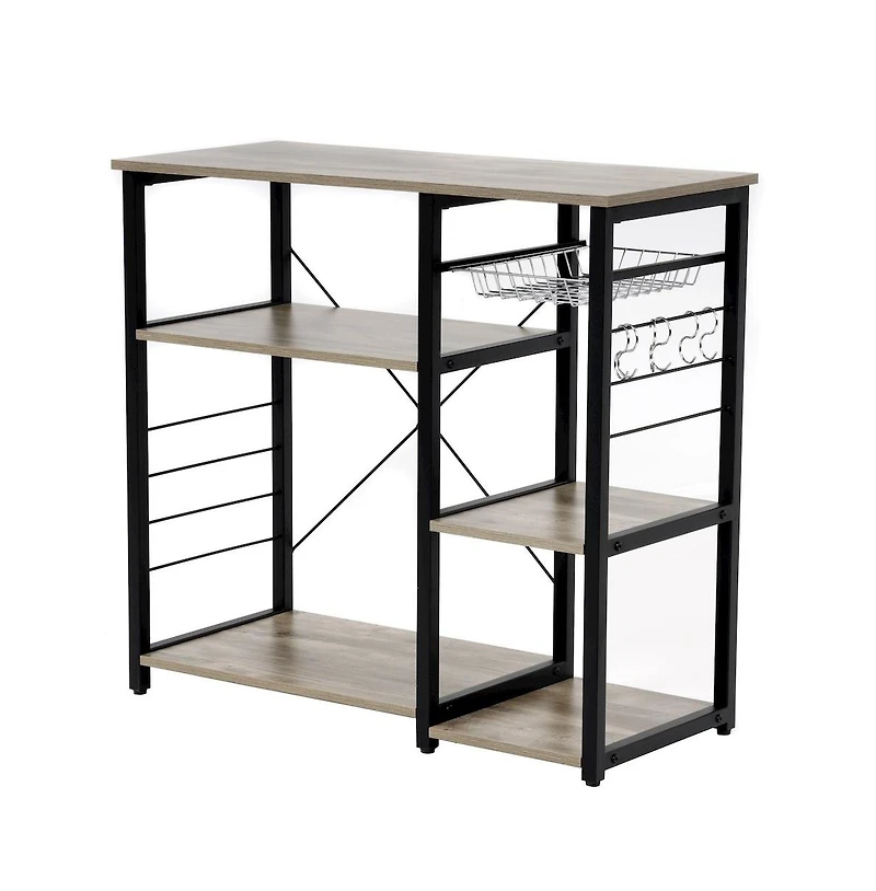 American Furniture Classics Kitchen Island with Slide Out Vegetable Basket