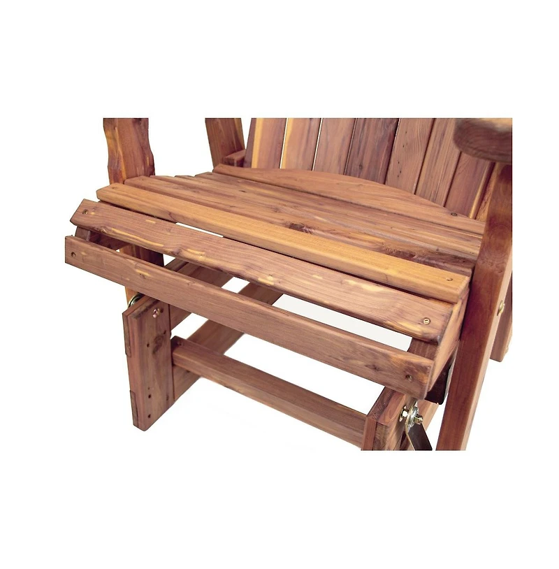 American Furniture Classics Cedar Adirondack Glider