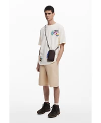 Desigual Men's Short-sleeve T-shirt with embroidery