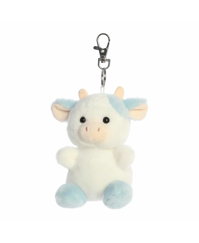 Aurora Mini Skyla Blueberry Cow Palm Pals Adorable Clip-On Blue 4
