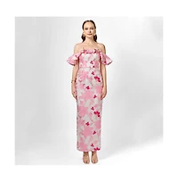 Bariano Women's Jacquie Off Shoulder Midaxi