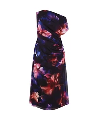 City Chic Women's Plus Vivid Print Maxi Dress