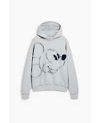 Desigual Men's Denim sweatshirt Mickey Mouse