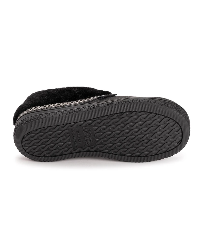 Muk Luks Women's Neira Faux Wool Clog