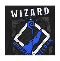 Logovision Men's Dungeons Dragons Wizard Intelligence Wisdom T-Shirt