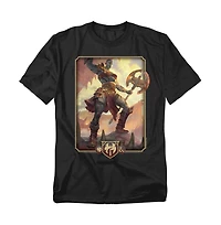 Logovision Men's Dungeons And Barbarian Key Art T-Shirt